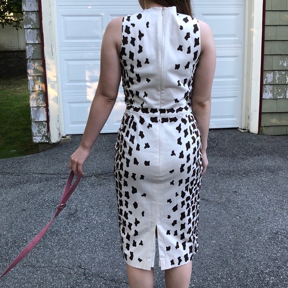 Etcetera printed cream colored dress πHost Pickπππ - Picture 3 of 8